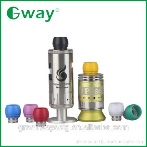 Hottest selling SS derlin drip tips 510/ego resin atty drip tip factory price by Greenway